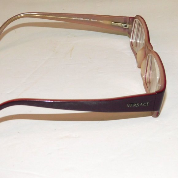 Versace Glasses Mod. 3086 660 Violet Frames Eyeglasses RX Made Italy - Picture 5 of 12